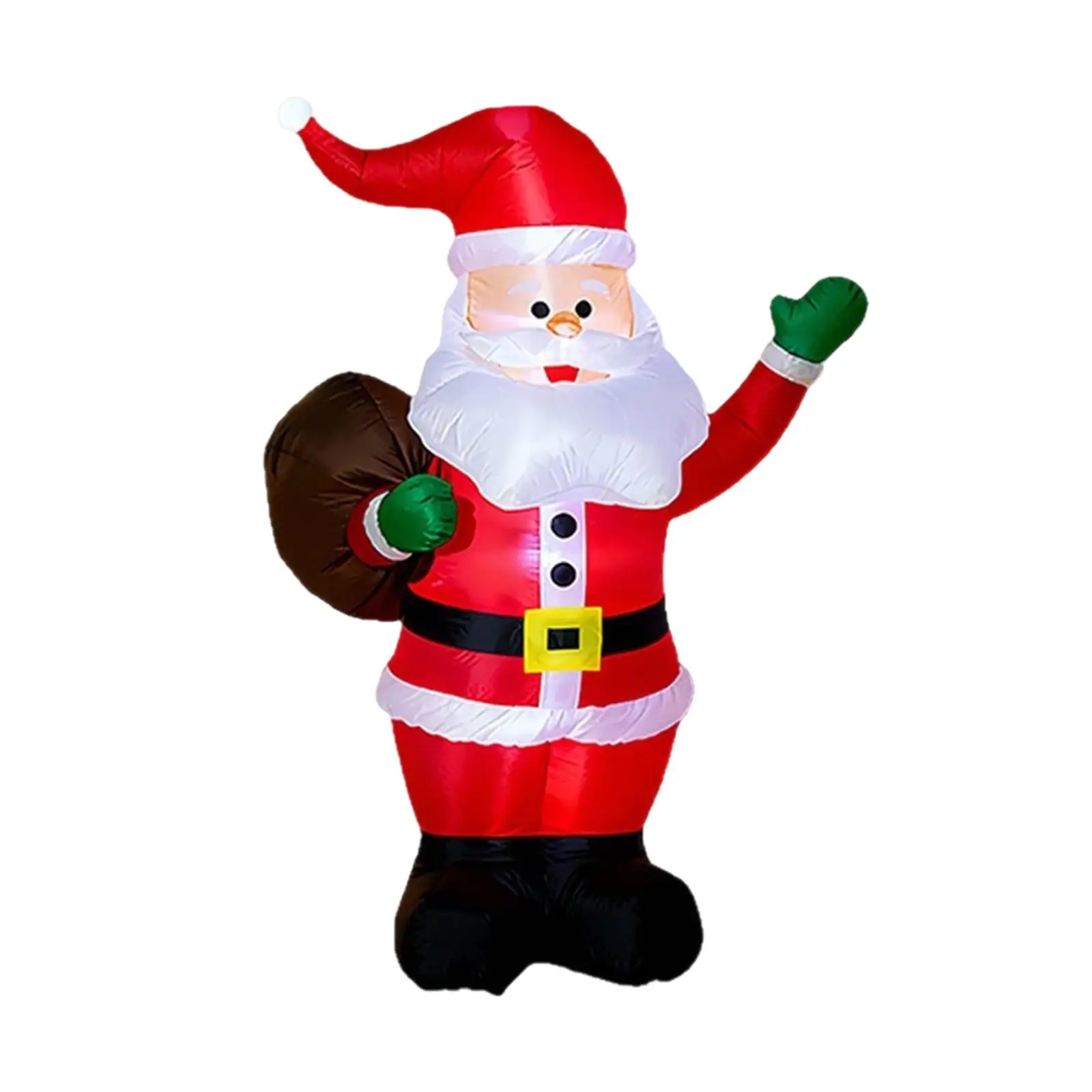 Christmas Inflatable Yard Ornament US Plug Ideal Gift Lawn with LED Indoor