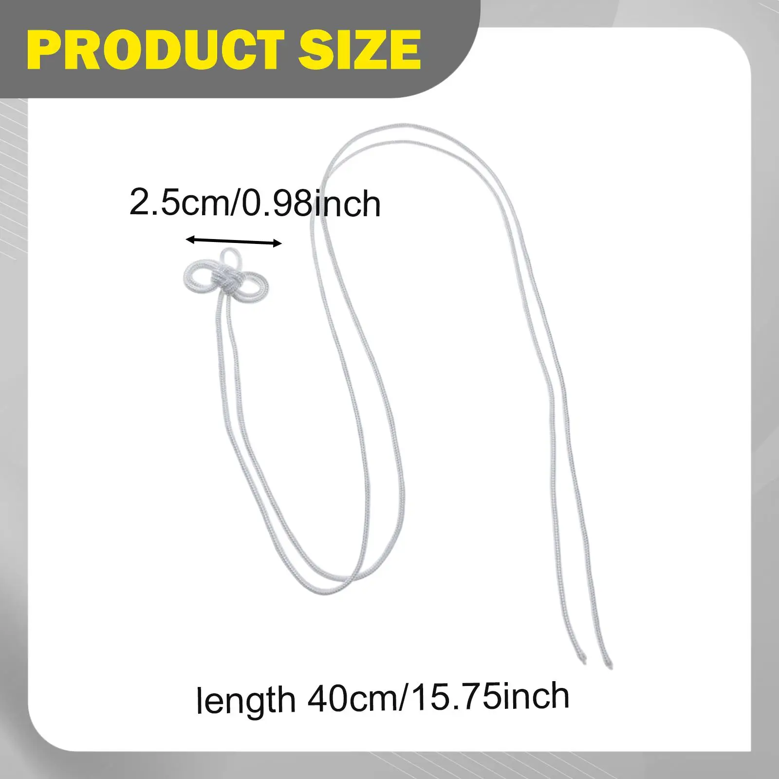 Japanese Omamori Amulets Knot Nylon Hanging Decoration Lucky Charm Cord for Oriental Wedding Accessories