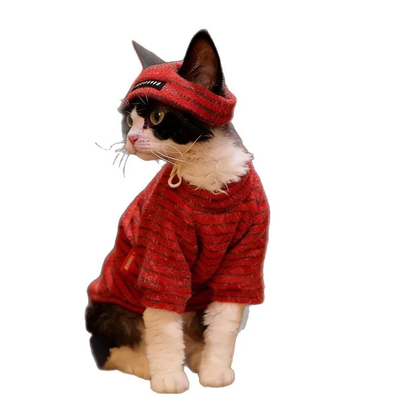 Conjunto disfraz con capucha para gatos Devon Rex y Sphynx, y perros - imagen 5