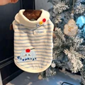 Blue white stripes