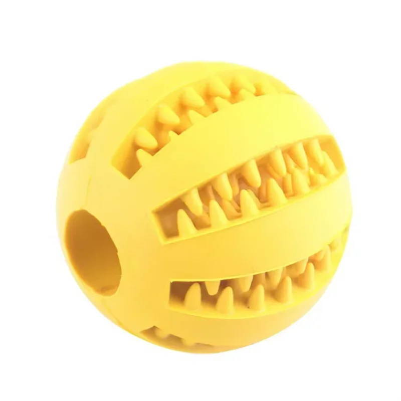 Juguetes para perros, pelota con fugas para mascotas, juguetes para perros que juegan con dispositivo de fugas de goma natural, juguetes elásticos para morder y moler - imagen 5