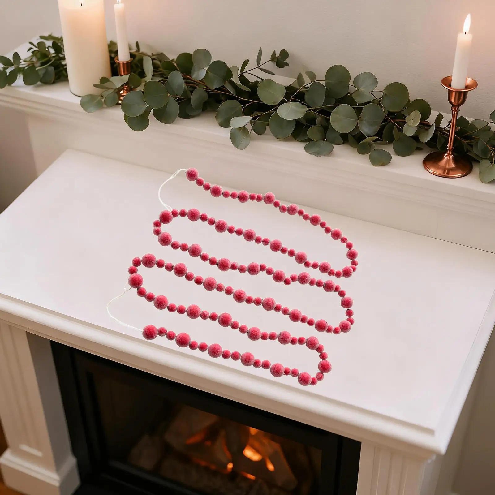 Christmas Red Berry Garland Christmas Decoration 8.9ft Balcony Party Hanging Gate New Year Wedding Backdrop Home Ornament Christmas Red Berry Garland Christmas Decoration 8.9ft Balcony Party Hanging Gate New Year Wedding Backdrop Home Ornament