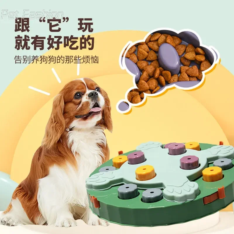 Cuenco de comedero lento para perros, cuenco de rompecabezas antideslizante, platos de alimentación más lenta para perros medianos y pequeños - imagen 3