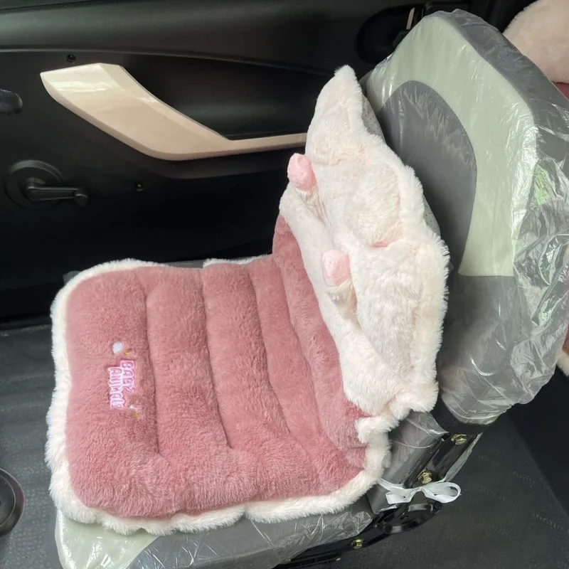 Alfombrillas de asiento con cojín de invierno para el hogar y el coche, cojín de felpa grueso, productos cálidos y cómodos para mascotas, accesorios, esteras para interiores y exteriores - imagen 4