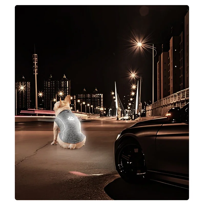 Camisas de secado rápido para perros, camiseta sin mangas para mascotas, chaleco sin mangas transpirable, ropa de primavera y verano, camiseta reflectante suave para perros pequeños y medianos - imagen 3