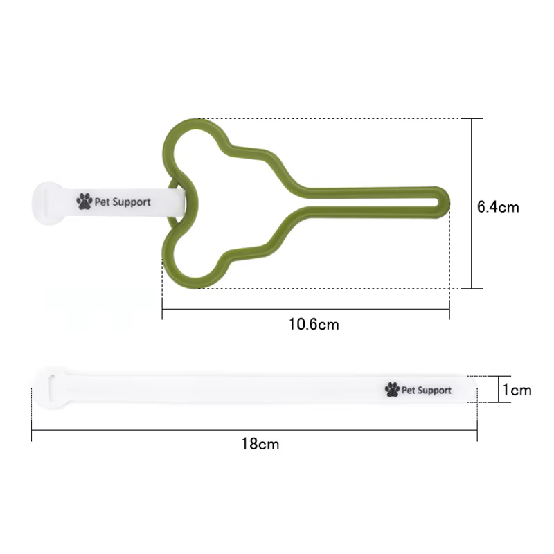 Soporte para bolsa de caca para mascotas, Clip fijo manos libres, suministros de limpieza para caminar, dispensador de bolsa de caca para perros y gatos, novedad de 2021 - imagen 3