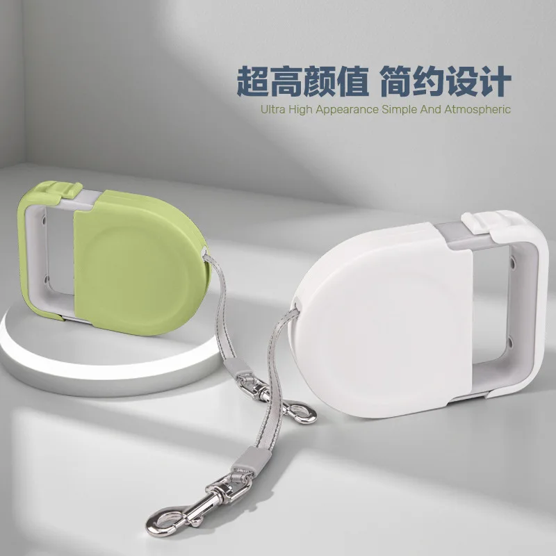 Correa retráctil automática para mascotas, Retractor para perros, correa para caminar al aire libre, suministros para mascotas - imagen 2