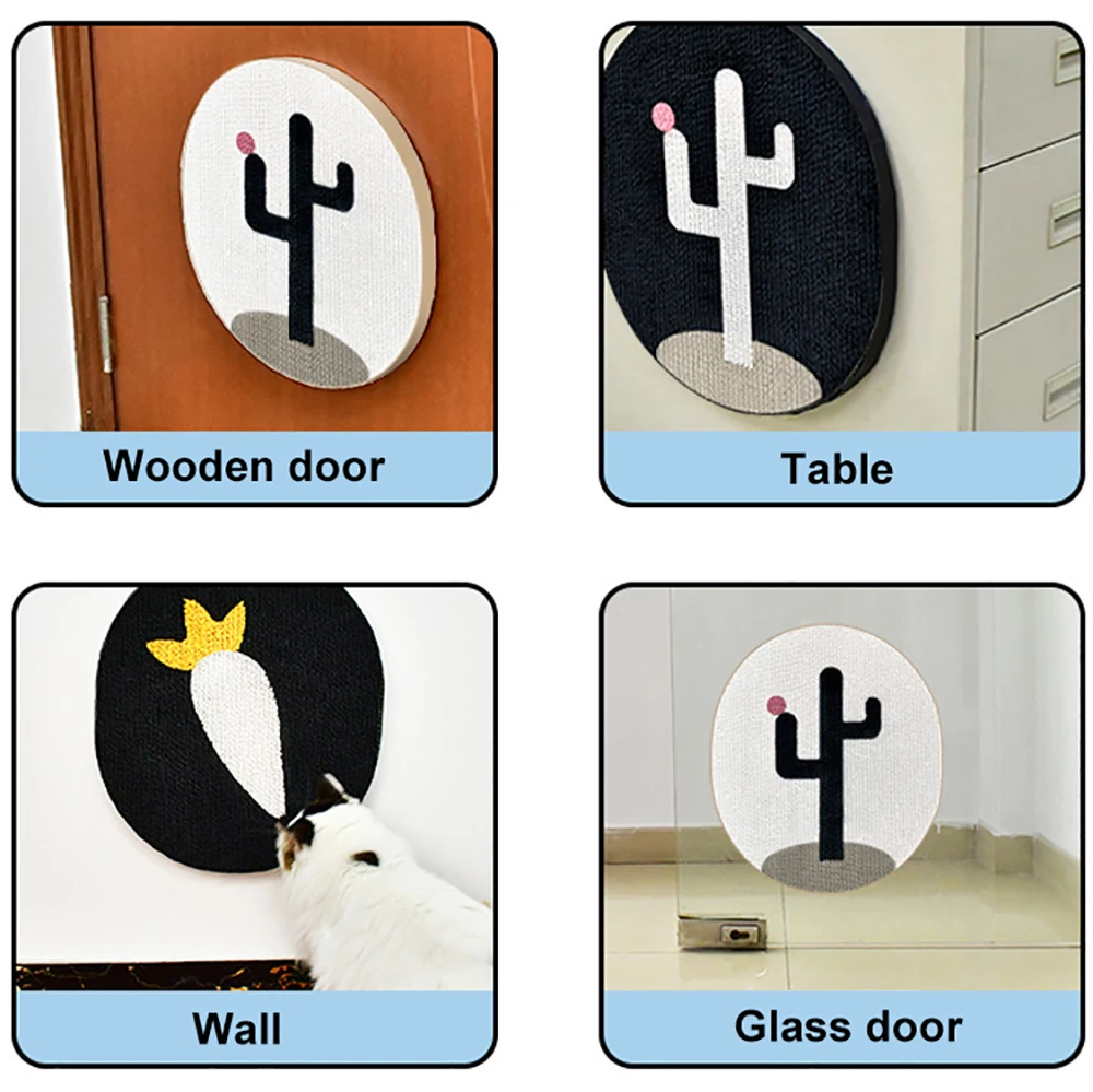 Textura firme y resistente a los arañazos del rascador para gatos