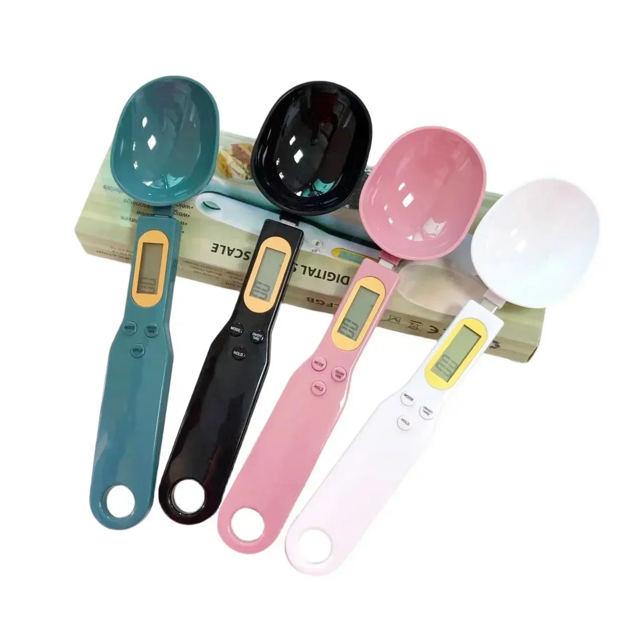 Báscula de cuchara electrónica para el hogar, pesaje electrónico preciso, peso en gramos, ingredientes alimenticios, cuchara medidora de alimentos para perros - imagen 3