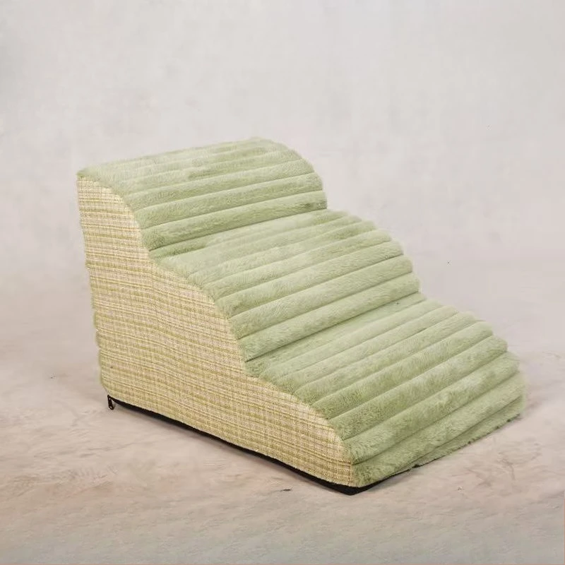 Rampa escalera felpa para sofá de perros y gatos – Lavable