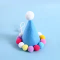 Blue birthday hat