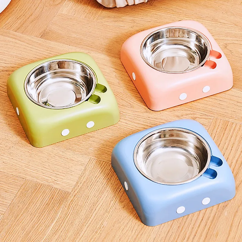 Tazón de acero inoxidable para perros y gatos – comedero y bebedero - imagen 5