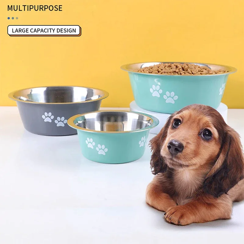 Comedero elevado de acero inoxidable para perros medianos y grandes - imagen 2