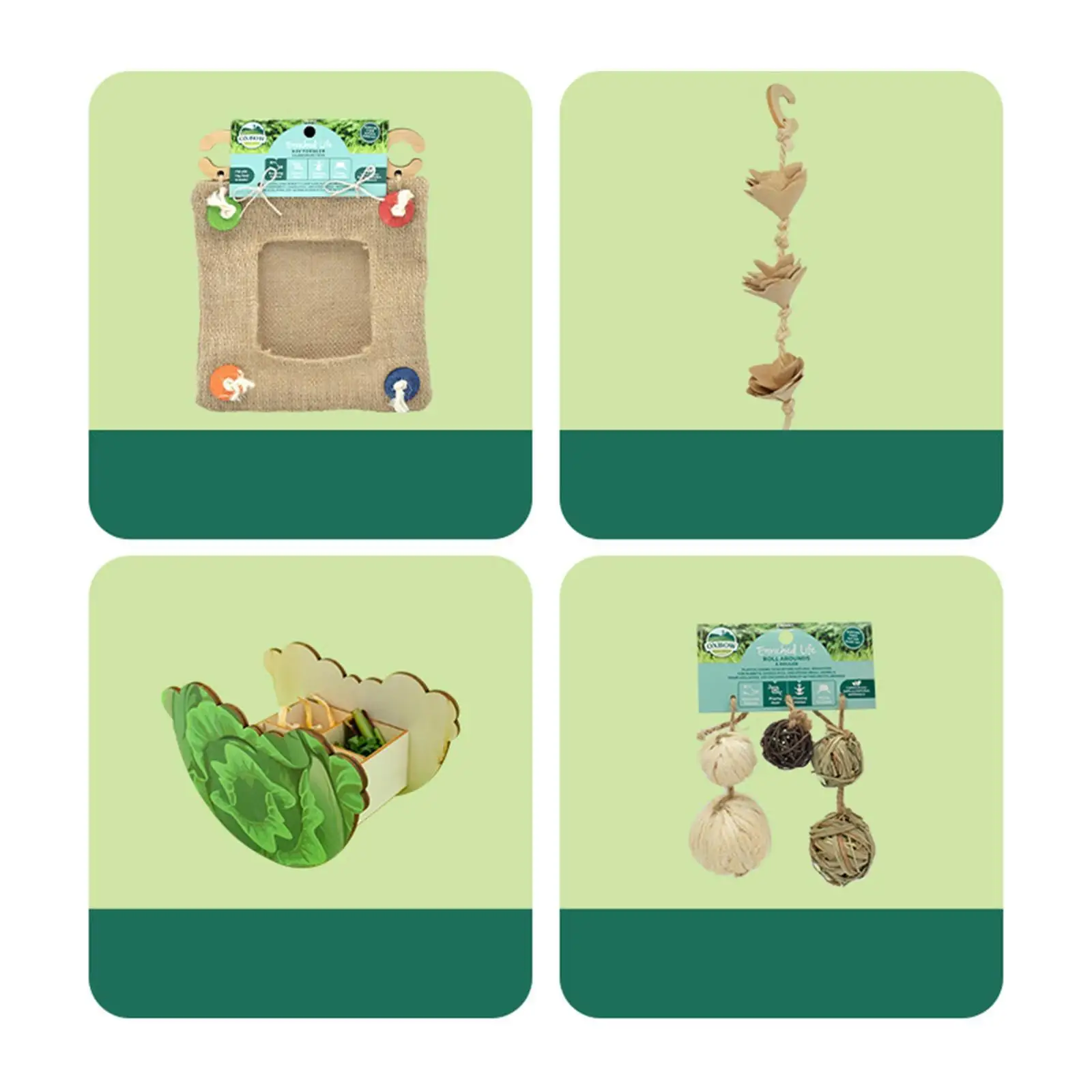 Guinea Pig Feeding Toy Foraging Toys Enrichment with Hooks Practical Treat Dispenser Hanging Chew Treats for Guinea Pigs Rats Guinea Pig Feeding Toy Foraging Toys Enrichment with Hooks Practical Treat Dispenser Hanging Chew Treats for Guinea Pigs Rats