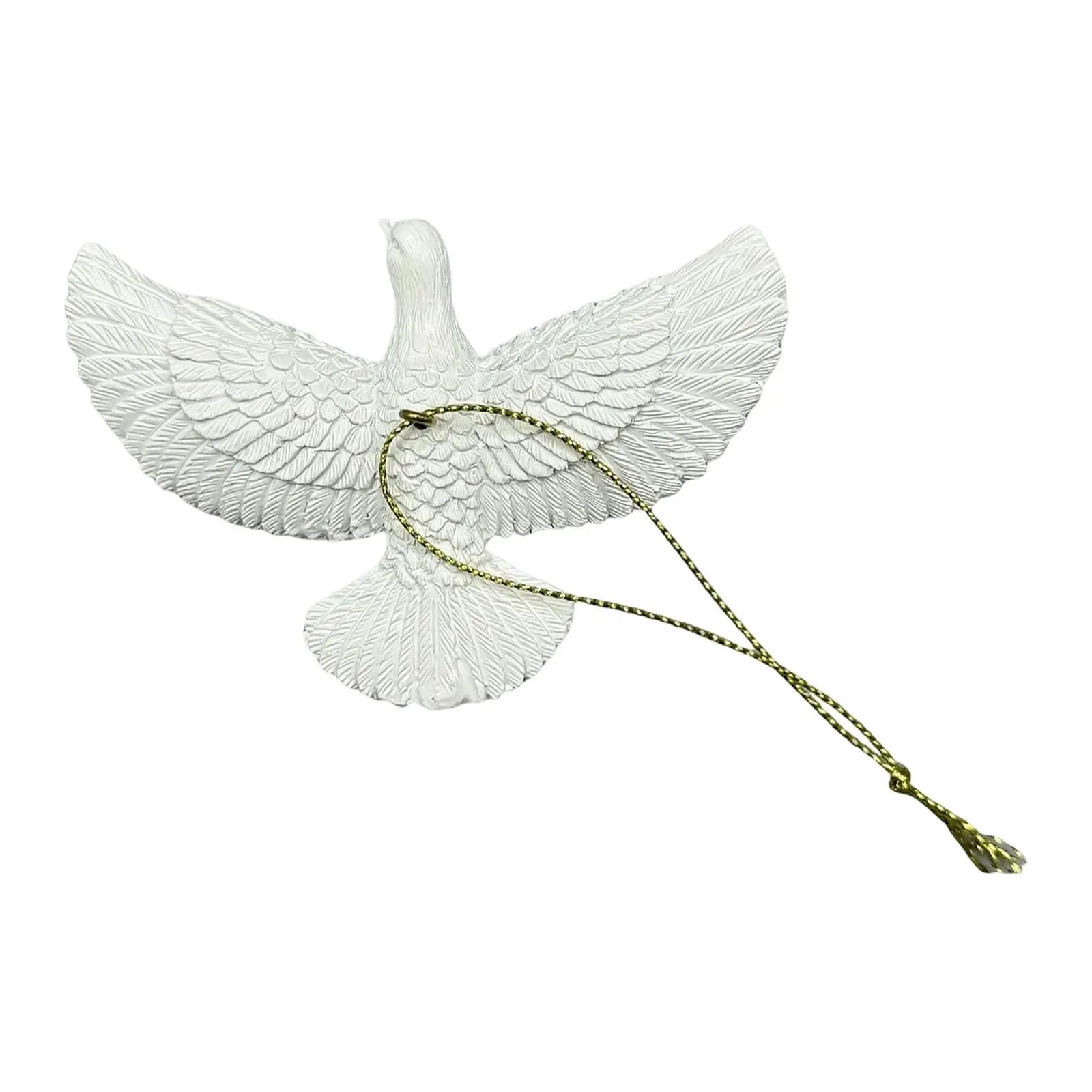 Friendship Dove Ornament Xmas Decor Creative Decorative Christmas Hanging Ornament for Birthday Anniversary Office Wreath