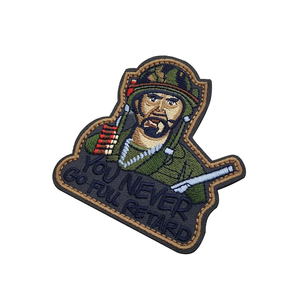 Parche bordado de entrega de plomo para coche blindado, insignia para brazalete, aplique, adorno, parches bordados tácticos de soldado militar - imagen 3