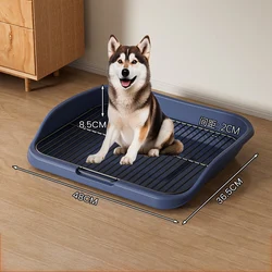 Caja plástica de arena para gatos y perros pequeños – Resistente