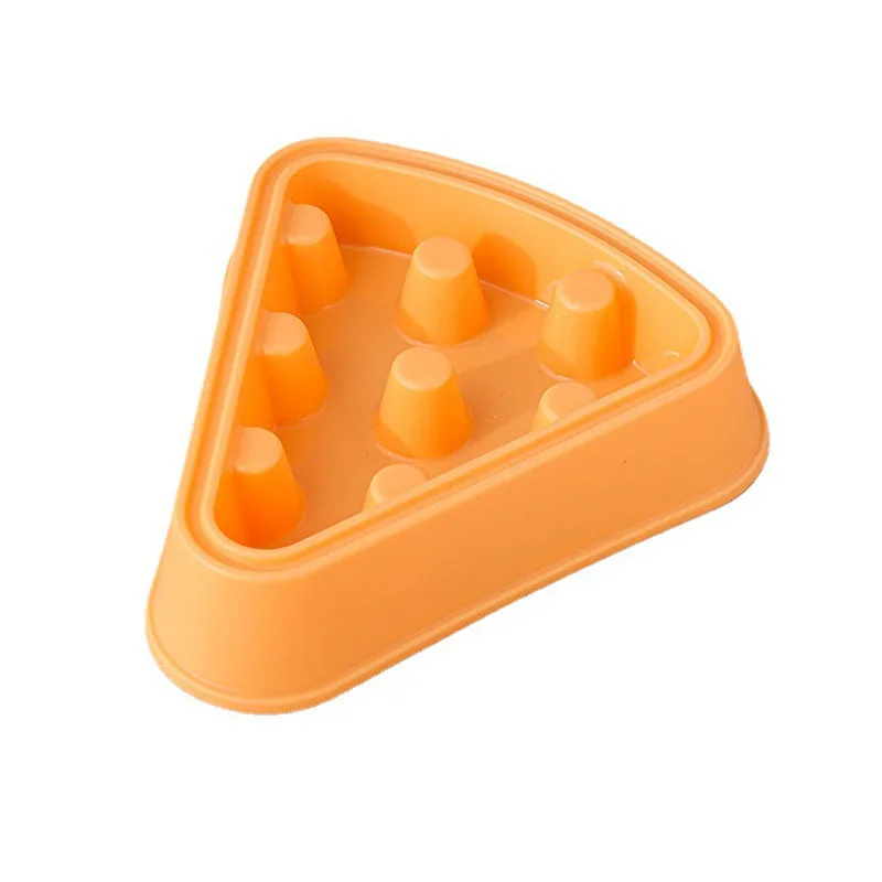 Comedero lento anti-atragantamiento pizza para gatos y perros - imagen 5