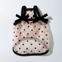 Ropa veraniega para perros y gatos - chalecos y camisetas florales