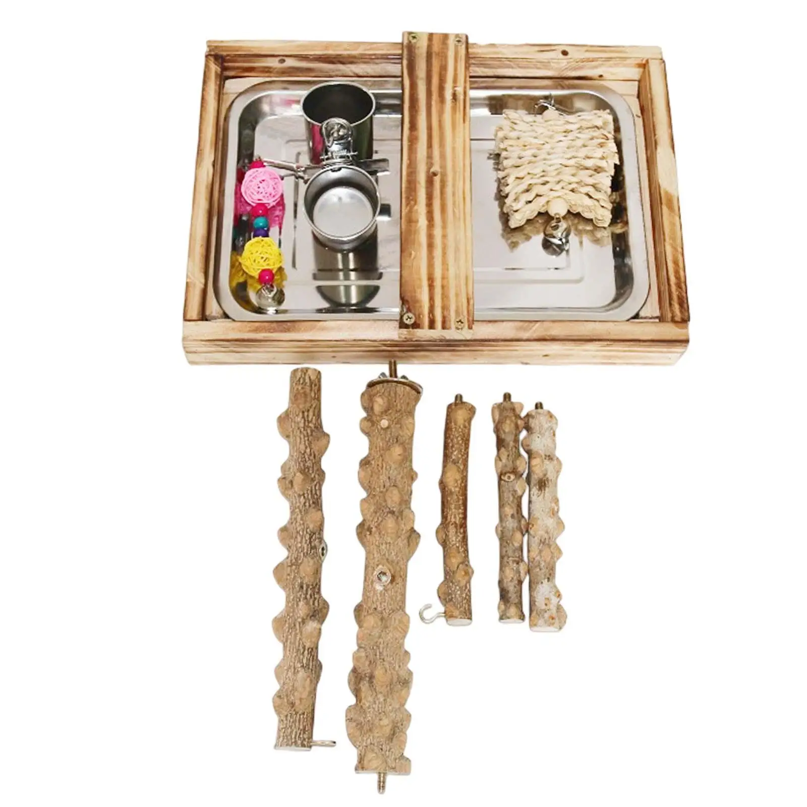 Bird Play Gym for Cockatiels - Engage Your Feathered Friend!