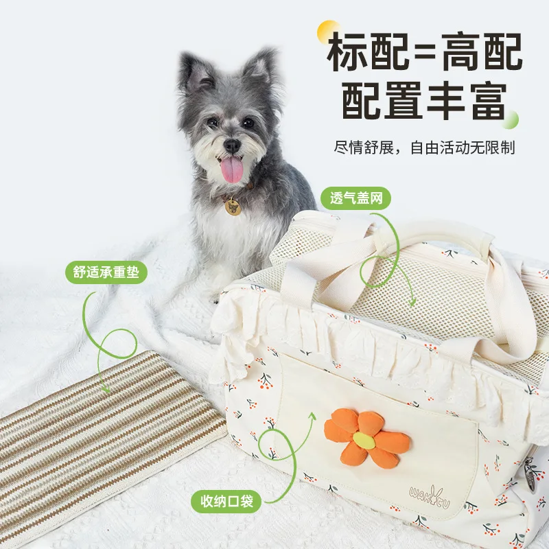 Transportín mochila transpirable para gatos y perros pequeños - imagen 2