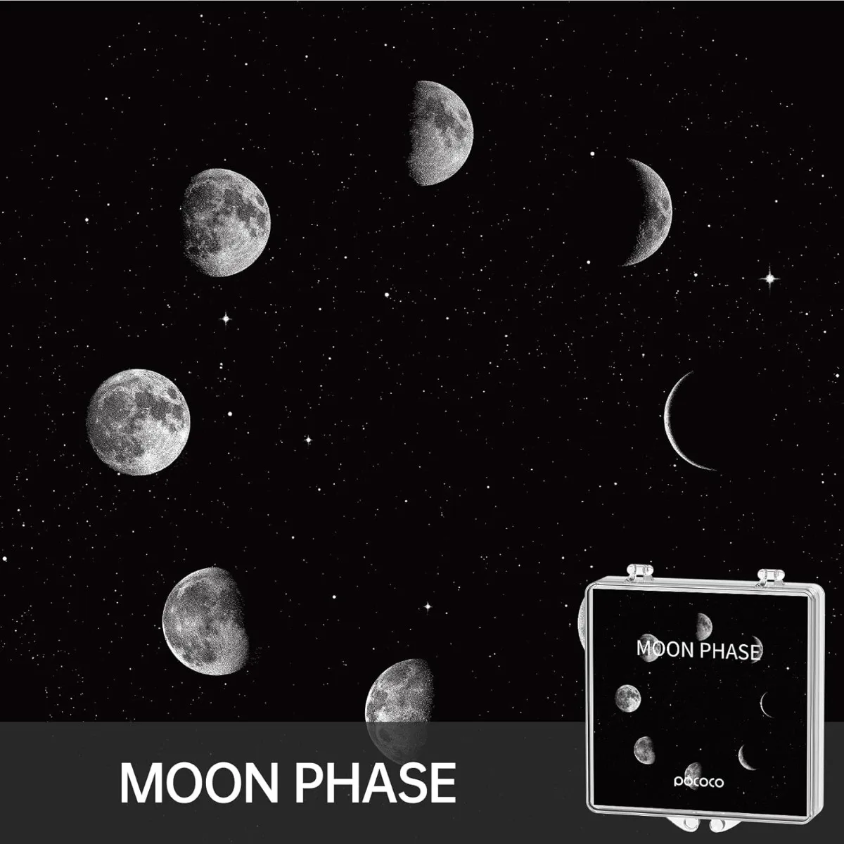 Discos para gatos y perros Serie Luna y Estrellas - 6 piezas realistas - imagen 4
