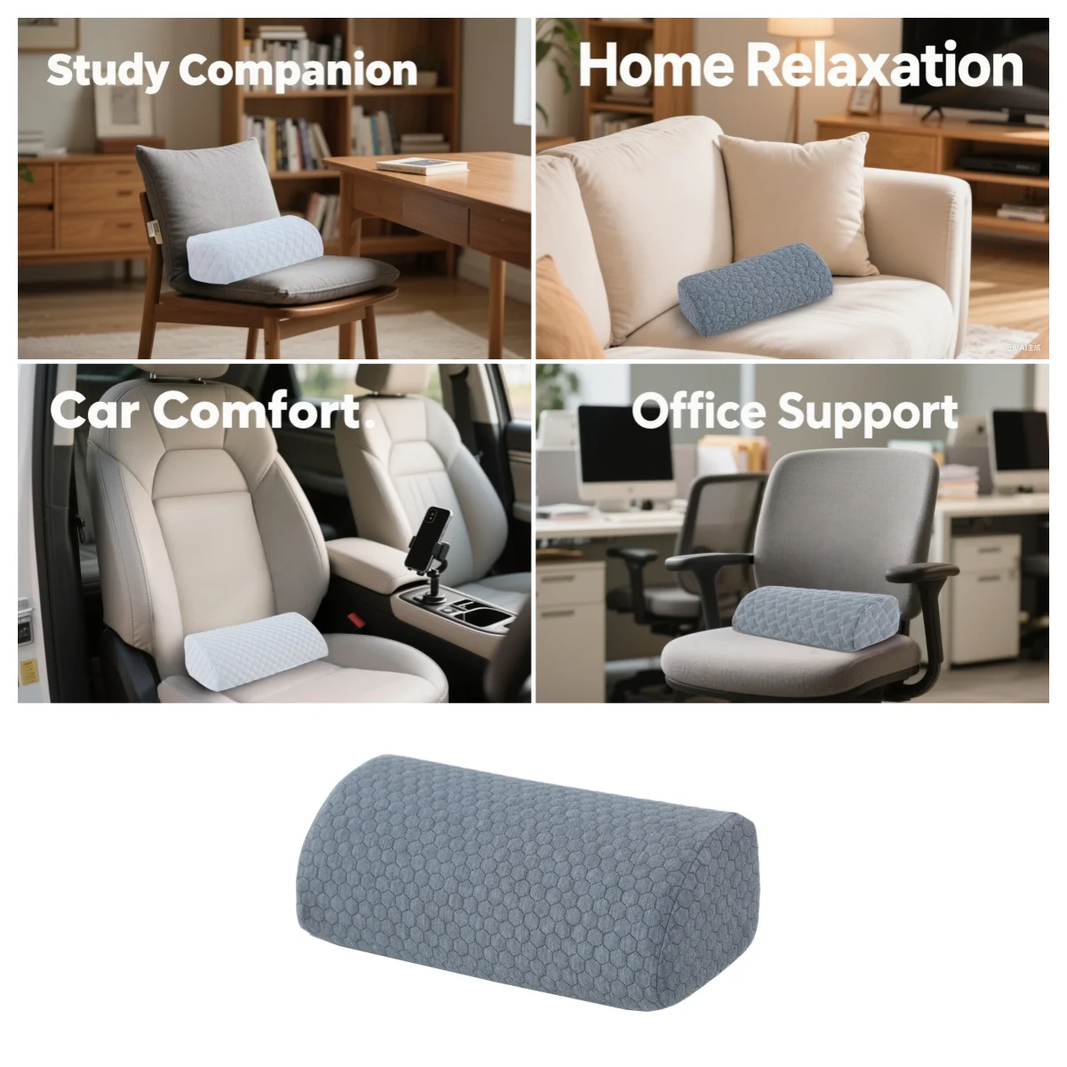 Almohada lumbar viscoelástica para perros y gatos – Cama y sofá - imagen 5
