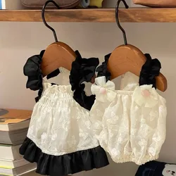 Vestido de princesa floral para perros – Disfraz cómodo y elegante