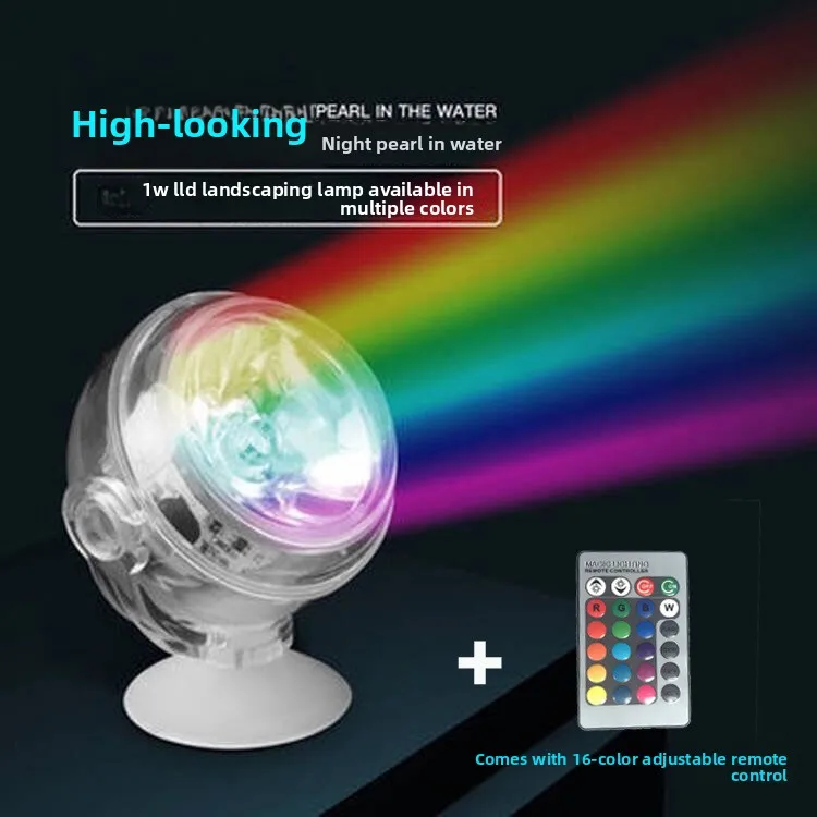 Luz LED RGB sumergible para acuario – Iluminación subacuática USB - imagen 2