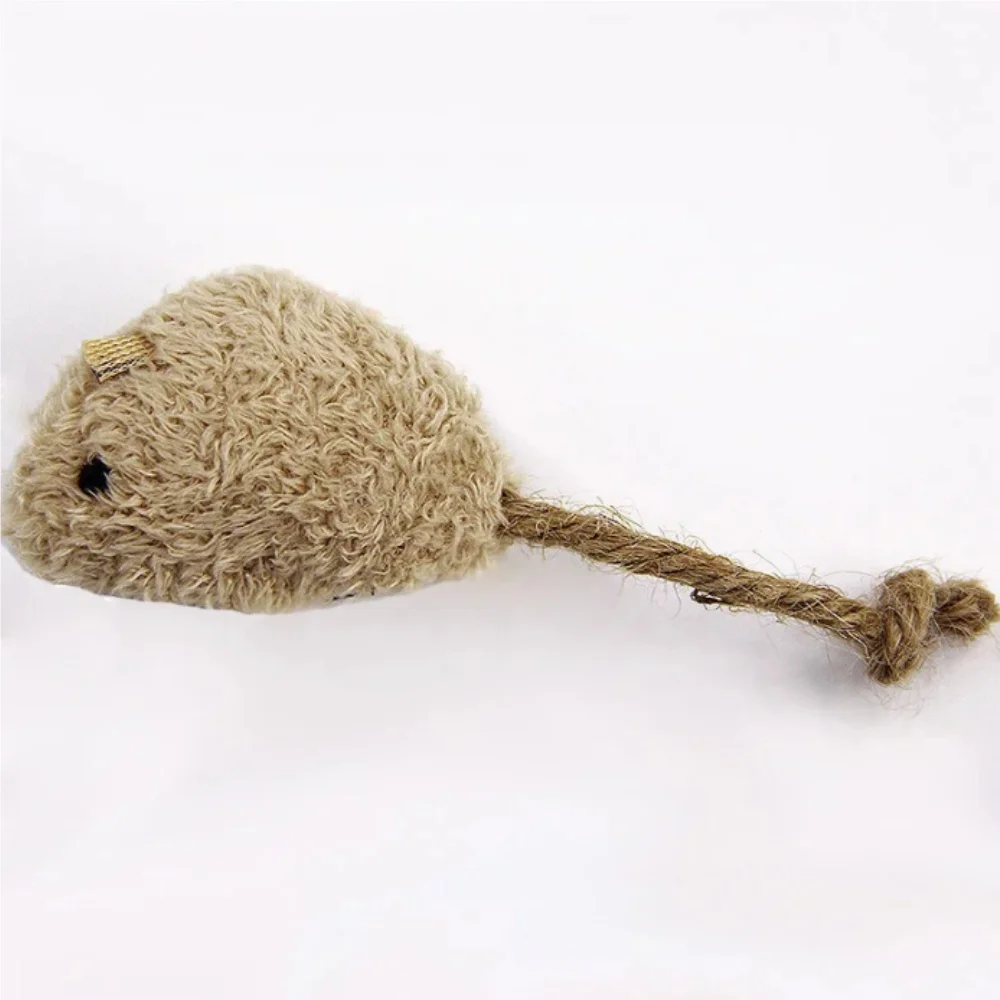 3 uds mezcla de juguetes para mascotas hierba gatera ratones gatos juguetes divertido ratón de peluche gato juguete para gatito gato rasguño ratón interactivo juguete Palying - imagen 3
