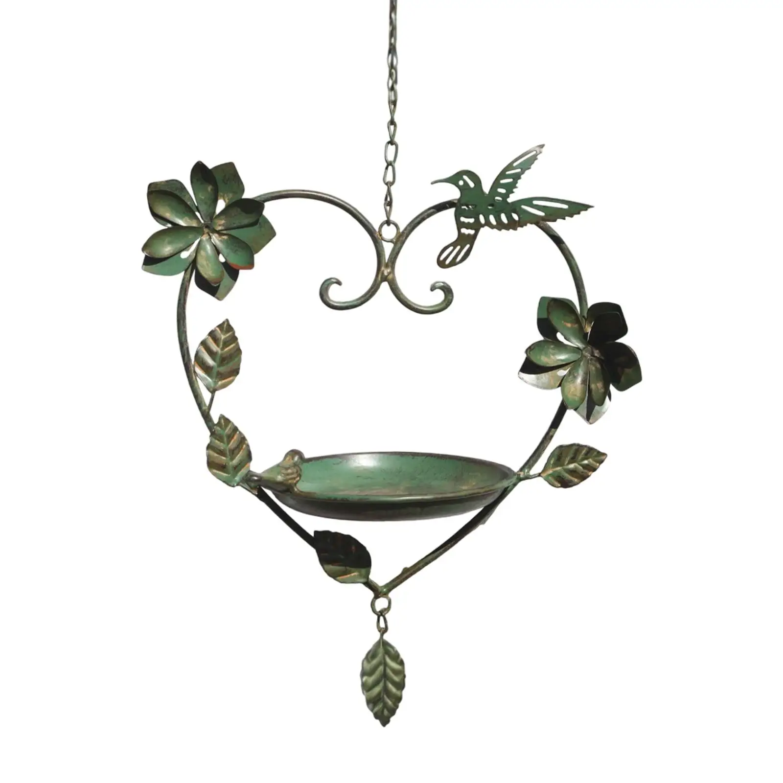 Hanging Bird Feeder Creative Bird Food Dispenser for Courtyard Backyard Yard