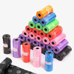 Bolsas degradables para excrementos de perro con dispensador