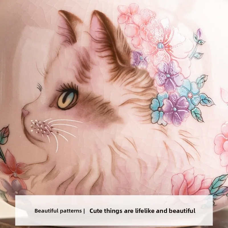 Urna de cerámica para mascotas, Mini memoria para perros y gatos, urna para cenizas funerarias, conejo, gatos, cachorros, mascotas, artículos conmemorativos, accesorios, suministros de productos para perros - imagen 5