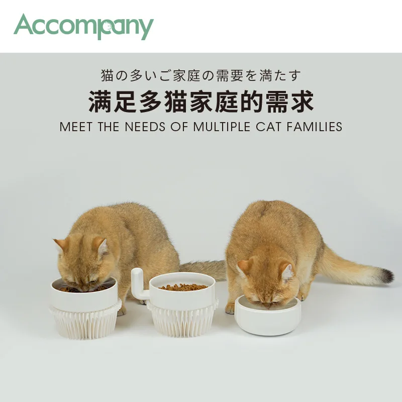Comedero elevado cerámica para perros y gatos – Agua comida antivómito - imagen 5