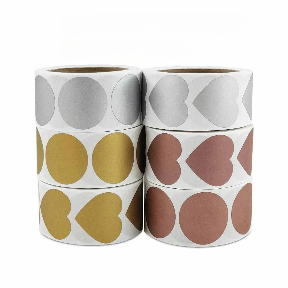 300 uds/rollo de pegatina para rascar con revestimiento impermeable, 2,5 cm/1,0 pulgadas, perfecta para promoción, juego de lotería, información oculta, diversión, aprendizaje - imagen 4