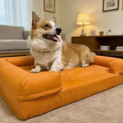 Cama ortopédica impermeable para perros mayores – Rehabilitación y soporte lumbar