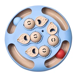 Puzzle dispensador para gatos – Estimulación mental activa y juego
