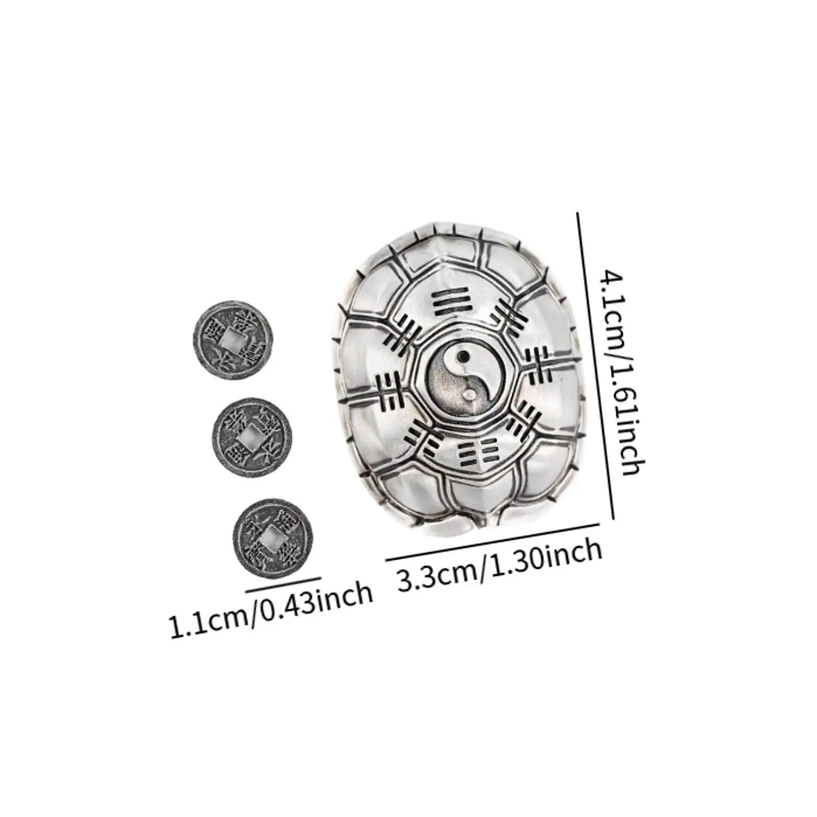 Turtle Shell Statue Chinese Decor Turtle Shell Pendant ,Crafts ,Creative, Household Prop Ornaments for Office Home