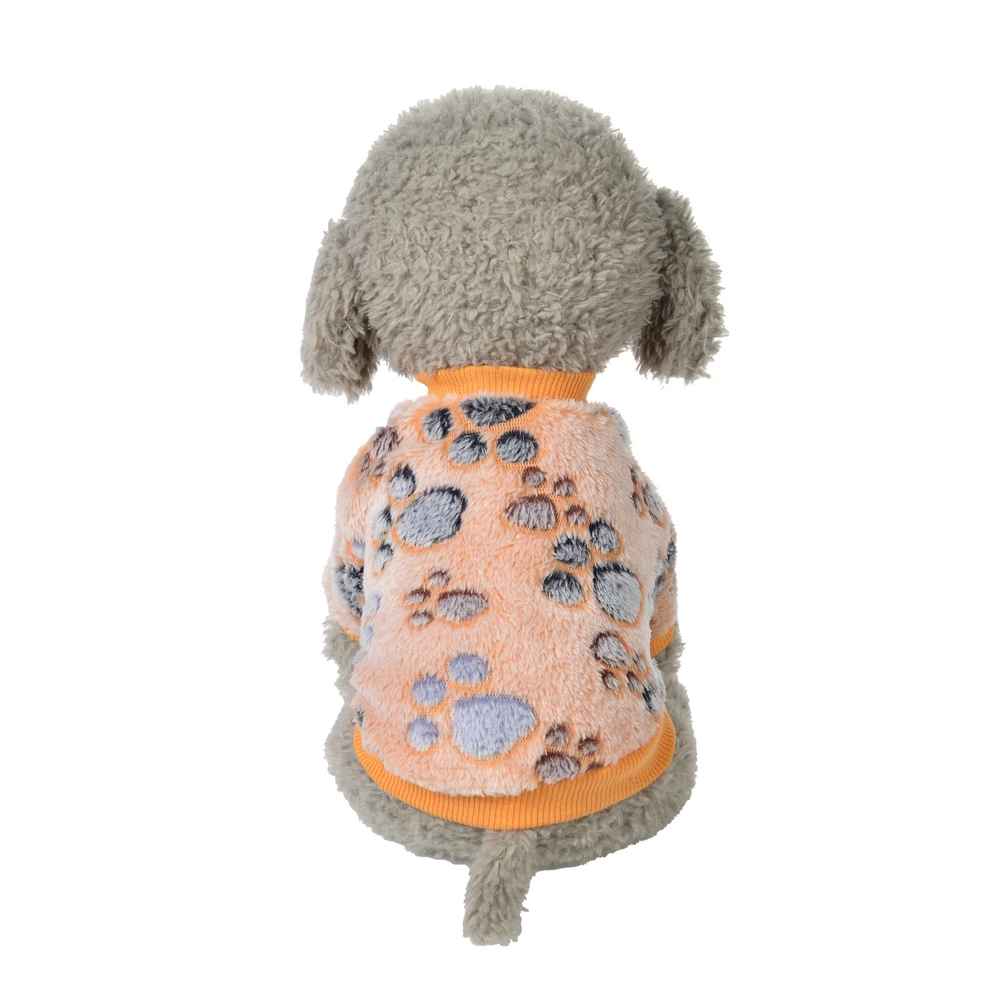 Ropa de invierno para perros pequeños y medianos, chaleco polar suave y cálido para mascotas, camisa, abrigos para cachorros y gatos, suéter, chaqueta de Bulldog Francés Chihuahua - imagen 5