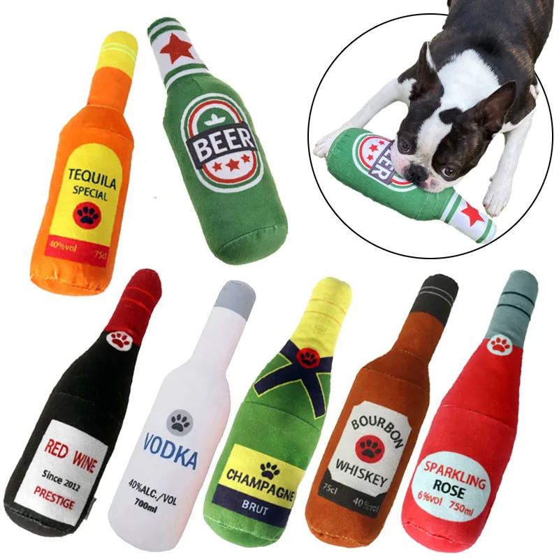 Juguete interactivo para perros con forma de botella - resistente - imagen 2