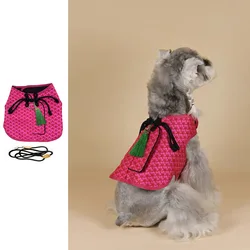 Arnés de tracción con cuerda para perros pequeños – Color rosa