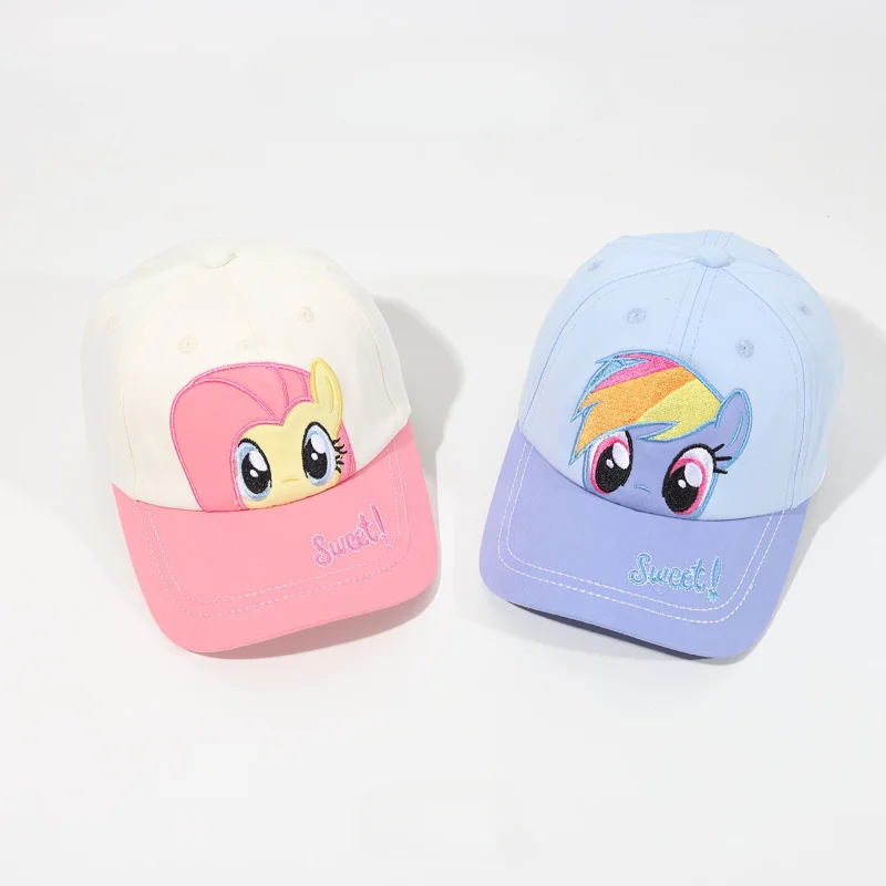 Gorra de béisbol Kawaii My Little Pony, sombrero ajustable para niñas, gorras de sombrilla de verano para mujeres, decoración de Hip Hop, sombreros de conductor de camión, juguete para niños - imagen 2