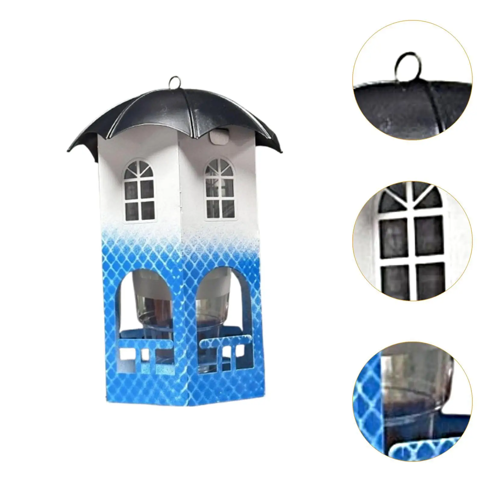 Outdoor Hanging Bird Feeder Practical Supplies for Backyard Patio Garden
