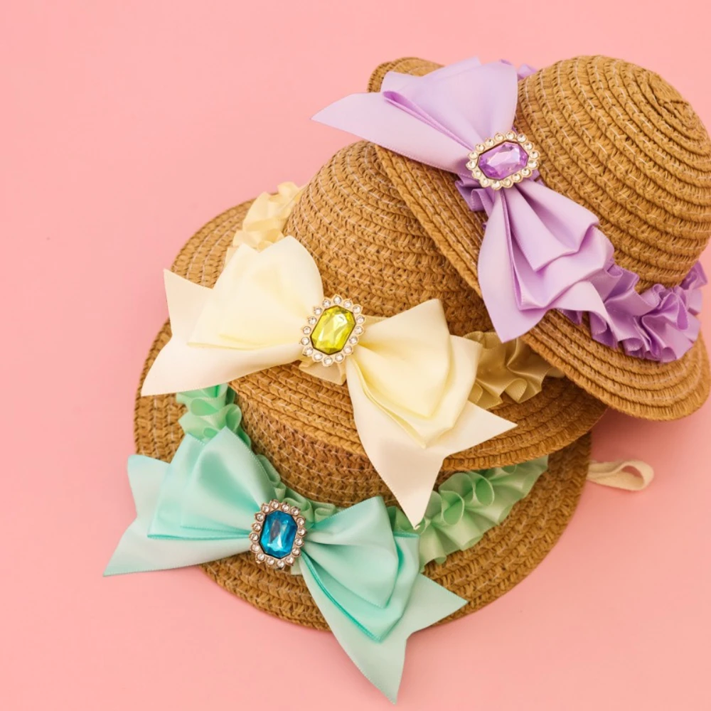 Sombrero verano con lazo para perros y gatos – Protección solar - imagen 3