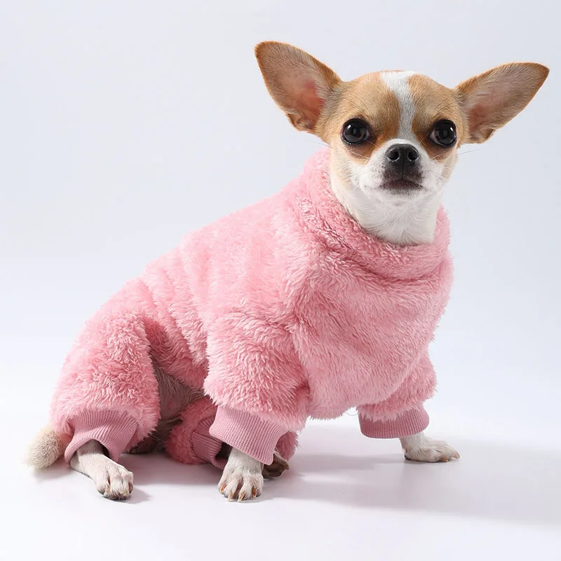 Pijama de lana para perros pequeños – abrigo invierno cachorros - imagen 2