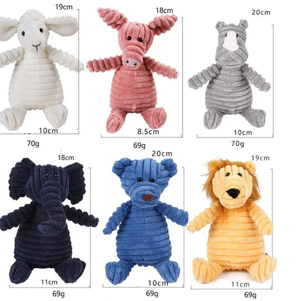 Juguete de peluche para perros - chirriante y resistente a mordidas - imagen 5