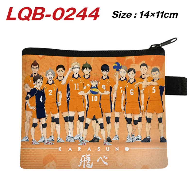 Haikyuu!! Monedero Hinata Shoyo tarjetero, monedas y llaves – Regalo - imagen 4