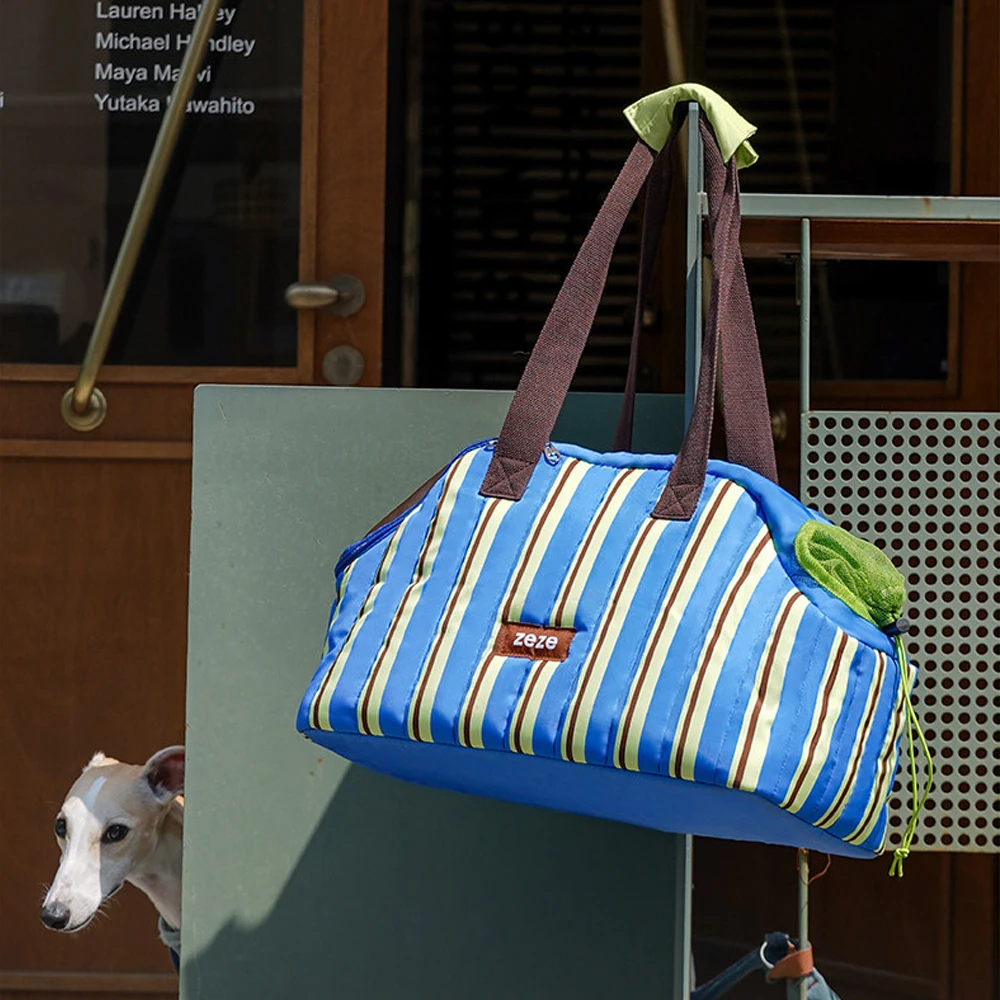 Bolsa bandolera transpirable para perros pequeños – Transportín portátil - imagen 5