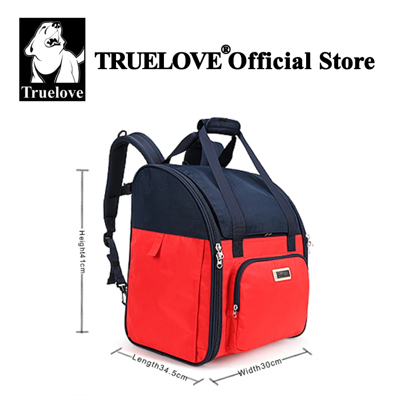 Truelove-mochila multifunción para mascotas, morral de viaje de lujo, portátil, plegable, Frise Bichon, Teddy, TLX1971 - imagen 4