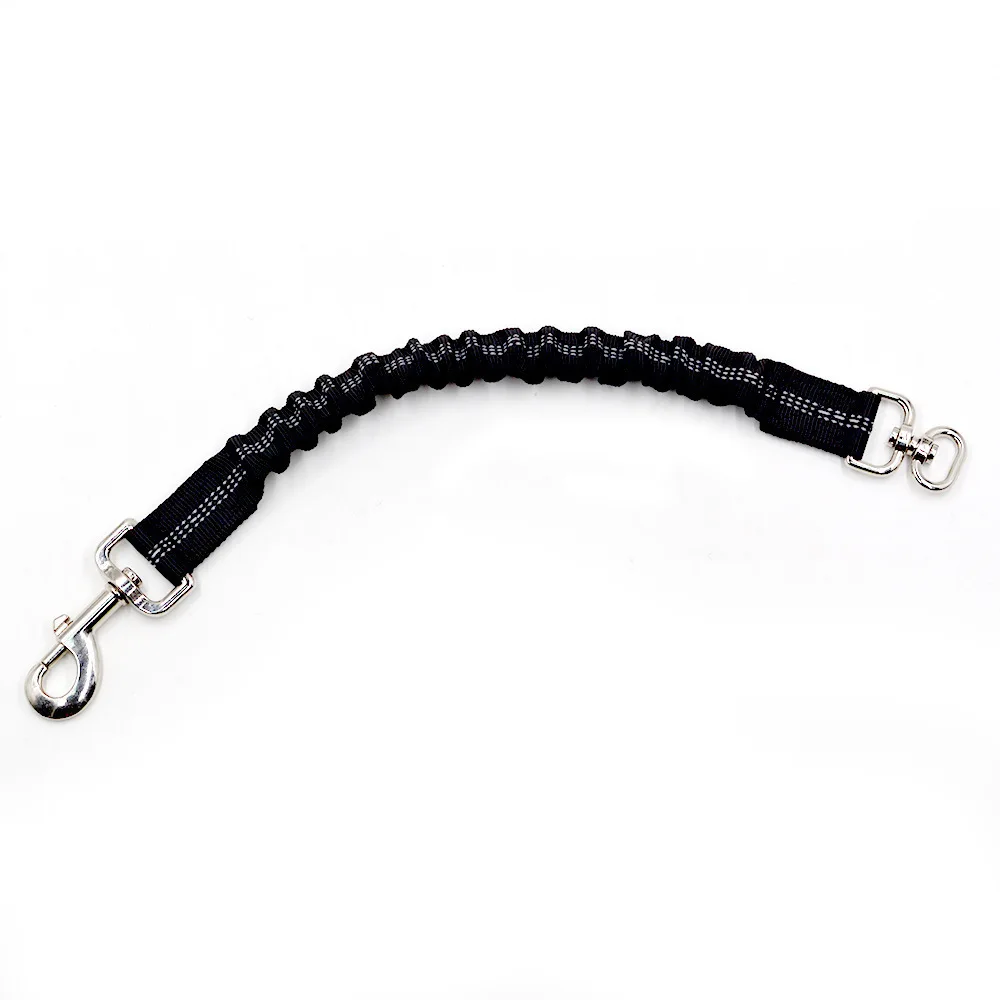 Correa para perro, cuerda extensible, amortiguador de fuerza de tracción, arnés de nailon elástico de 37-60cm de ancho, 2,5 cm de ancho, adecuado para perros medianos y grandes - imagen 3